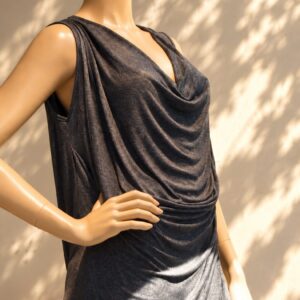 Aura drape dress